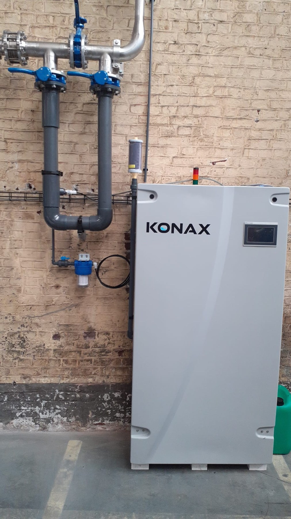 Konax EASYDIS installatie met automatische dosering